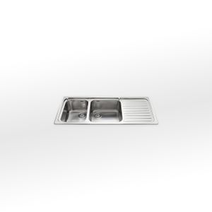 Kitchen Sink F 5119/2V1S | F 5119/1S2V - Kitchen cabinet by ALPES-INOX