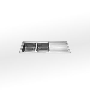 Kitchen Sink F 5149/2V1S | F 5149/1S2V - Kitchen cabinet by ALPES-INOX