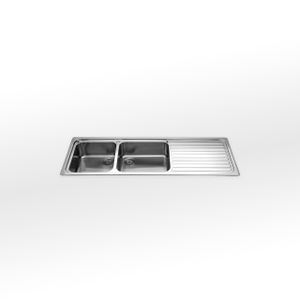 Kitchen Sink F 5159/2V1S | F 5159/1S2V - Kitchen cabinet by ALPES-INOX