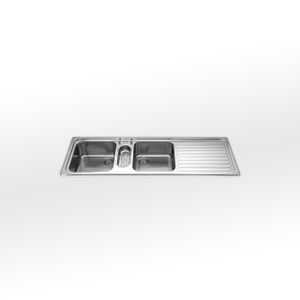 Kitchen Sink F 5159/2V1B1S - Kitchen cabinet by ALPES-INOX