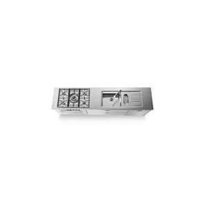 Kitchen Sink LC280-F90+C120+L60/1 - Kitchen cabinet by ALPES-INOX