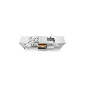 Kitchen Sink LC310-C60+F60+C60+C60+L60/1 - Kitchen cabinet by ALPES-INOX