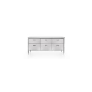Kitchen Unit 190C-CONTENIMENTO/3 - Kitchen cabinet by ALPES-INOX