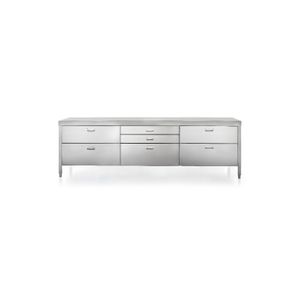 Kitchen Unit 280C-CONTENIMENTO-1 - Kitchen cabinet by ALPES-INOX