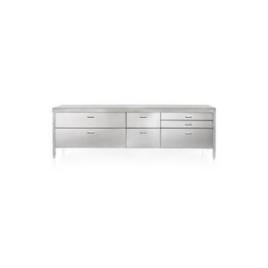 Kitchen Unit 280C-CONTENIMENTO-2 - Kitchen cabinet by ALPES-INOX