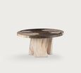 Aurum Aged Round Dining Table - Accessories by Taracea