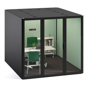 Qyos 600 with Noom 50, Talent, A+S Work and Tubbe - Booth by ACTIU