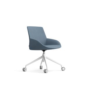 Noom 30 with 4-spoke base and wheels - Armchair by ACTIU