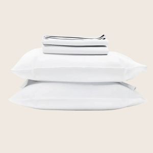 Organic Cotton Sateen Sheet Set - Accessories by Abchome