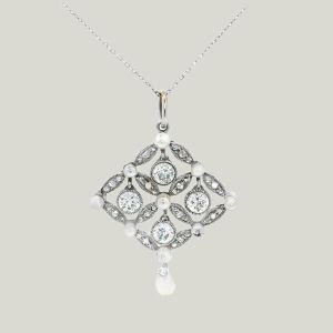 Platinum Art Deco Pendant - Ceiling lamp by Abchome