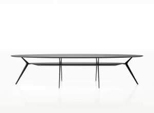 Biplane oval 330x130 - Table by Alias