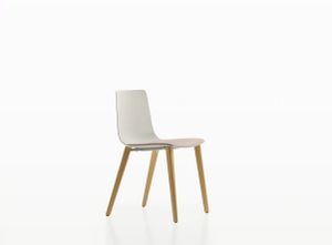Slim chair wood soft S - Chair by Alias
