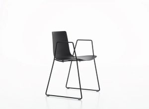 Slim chair sledge arm - Chair by Alias