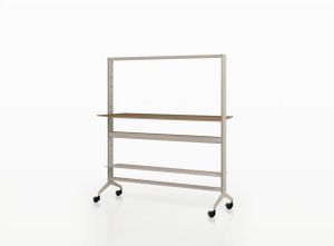Aline work desk - Desk by Alias