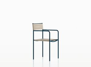 Green armrest - Chair by Alias