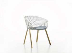 Kobi wood+pad small - Chair by Alias