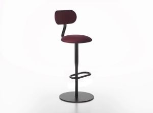 Atlas stool 80 backrest - Stool by Alias