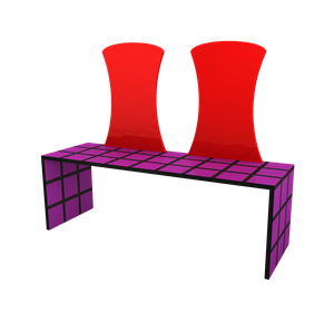 Gertrude&Alice - Bench by Altreforme