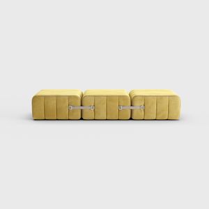 1-Seater Modular Sofa in Barcelona Fabric - 3 Sofa Modules - Sofa by Ambivalenz