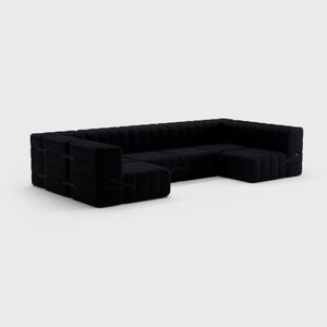 Modular Lounge Sofa in Sera fabric - 15 Sofa Modules - Sofa by Ambivalenz