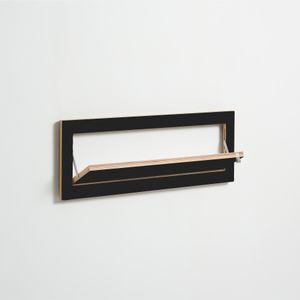 Fläpps Shelf 60x27-1 Shoe Rack - Black - Cabinet by Ambivalenz