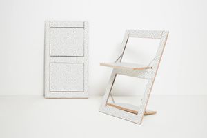 Fläpps Folding Chair - Watercolor Dots - Kind of Style - Chair by Ambivalenz