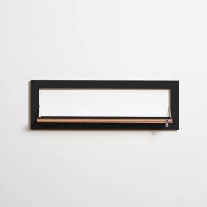 Fläpps Shelf 80x27-1 - Black - Cabinet by Ambivalenz