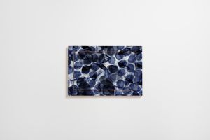 Fläpps Shelf 60x40-1 - Bubbles Indigo - Pattern Studio - Cabinet by Ambivalenz