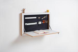 Fläpps Secretary of State 80x50-1 - White - Desk by Ambivalenz
