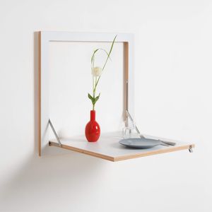 Fläpps Kitchen Table 60x60-1 - White - Table by Ambivalenz
