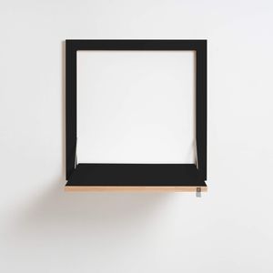 Fläpps Kitchen Table 60x60-1 - Black - Table by Ambivalenz