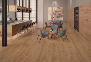 EVOKE SAND - Ecological frost proof wall/floor tiles with wood effect - Wall tile-stone-brick by CERAMICHE KEOPE