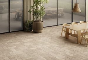 STREET BEIGE - Porcelain stoneware wall/floor tiles with concrete effect - Wall tile-stone-brick by CERAMICHE KEOPE