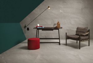 CHORUS SILVER - Porcelain stoneware wall/floor tiles with stone effect - Wall tile-stone-brick by CERAMICHE KEOPE