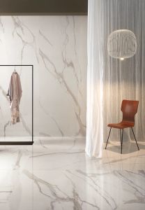ELEMENTS LUX CALACATTA GOLD - Wall/floor tiles with marble effect - Floor tile-stone by CERAMICHE KEOPE