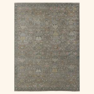 Camel Antique Revival Wool Rug - 7'10" x 9'11" - Rug by Abchome