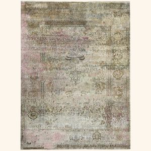 Multicolored Alchemy Wool Silk Blend Rug - 8'8" x 11'9" - Rug by Abchome
