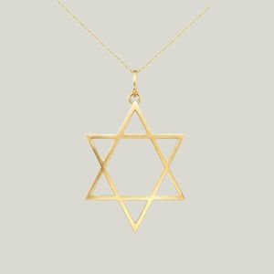 1970s Magen David Pendant - Ceiling lamp by Abchome
