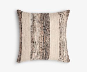 Large Square Beige/Black/Cream Cushion - Accessories by Tetrad