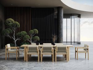 CALEO-natural DINING SET - Side table by SNOC
