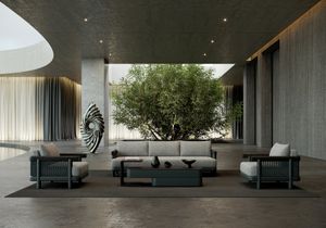Alvo-fern Lounge Set - Side table by SNOC