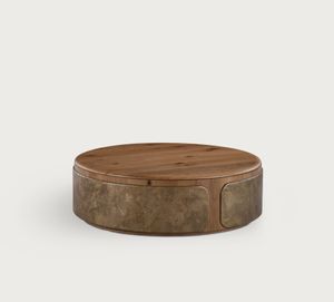 Senda Round Coffee Table - Accessories by Taracea