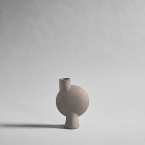 Sphere Vase Bubl, Medio - Taupe - Styling by 101 copenhagen