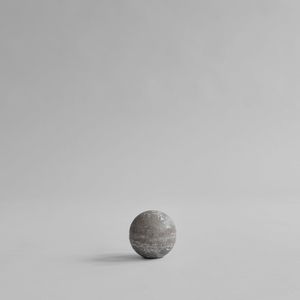 Enkei Jar, Mini - Silver Travertine - Accessories by 101 copenhagen