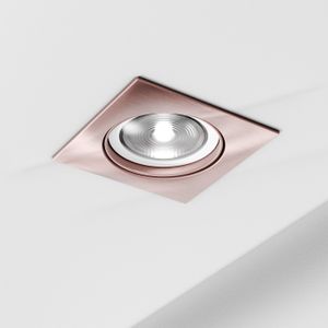 Faretto SQUARE - a filo - Rame - Ceiling lamp by Amarcords