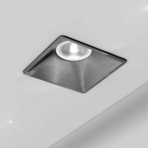 Faretto SQUARE - recessa - Titanio - Ceiling lamp by Amarcords