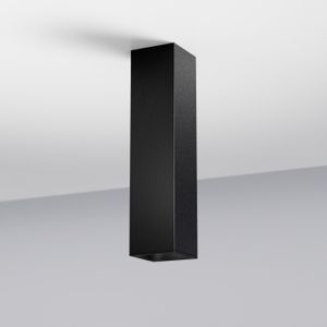 Plafoniera QUBETTO 21 - Nero - Ceiling lamp by Amarcords