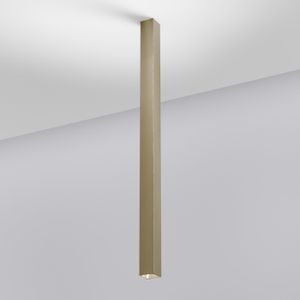Plafoniera QUBETTO 89 - Ottone - Ceiling lamp by Amarcords