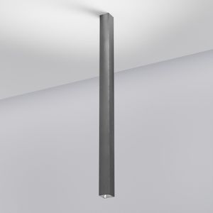 Plafoniera QUBETTO 89 - Titanio - Ceiling lamp by Amarcords