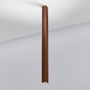 Plafoniera QUBETTO 89 - Corten - Ceiling lamp by Amarcords